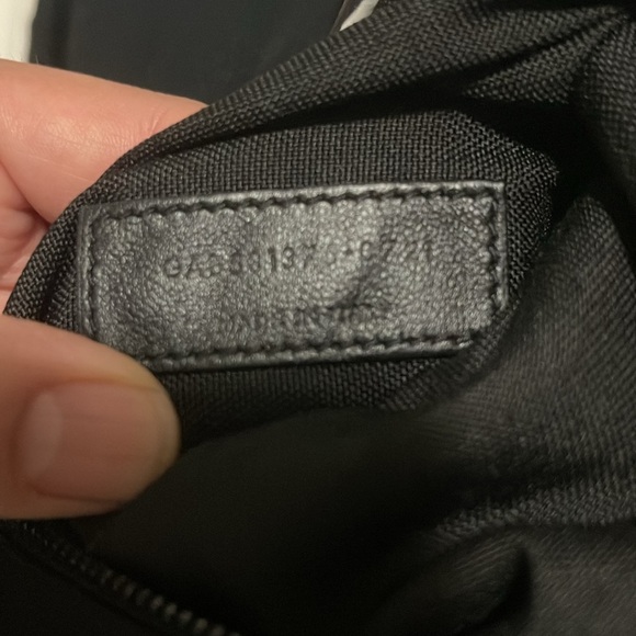 Saint Laurent Zebra Print Nylon Fanny Bag - Picture 8 of 13